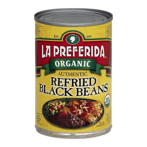 Authentic Refried Black Beans