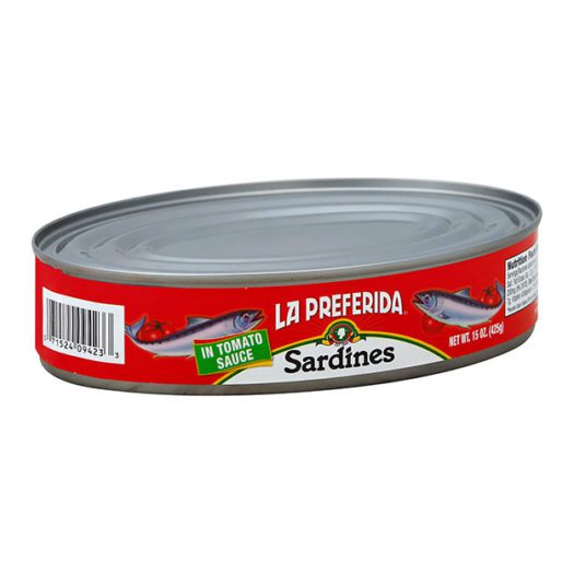 Sardines in Mild Tomato Sauce, 15oz can | La Preferida